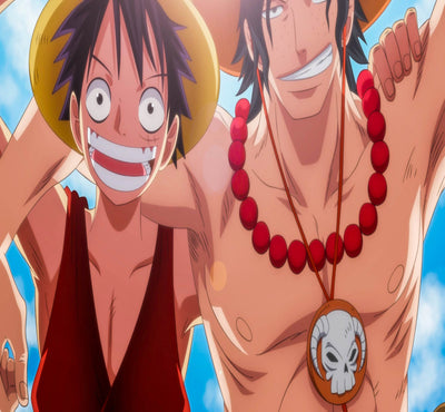 Leinwand Anime One Piece Ace Bilder Wandbilder - Hochwertiger Kunstdruck A3723