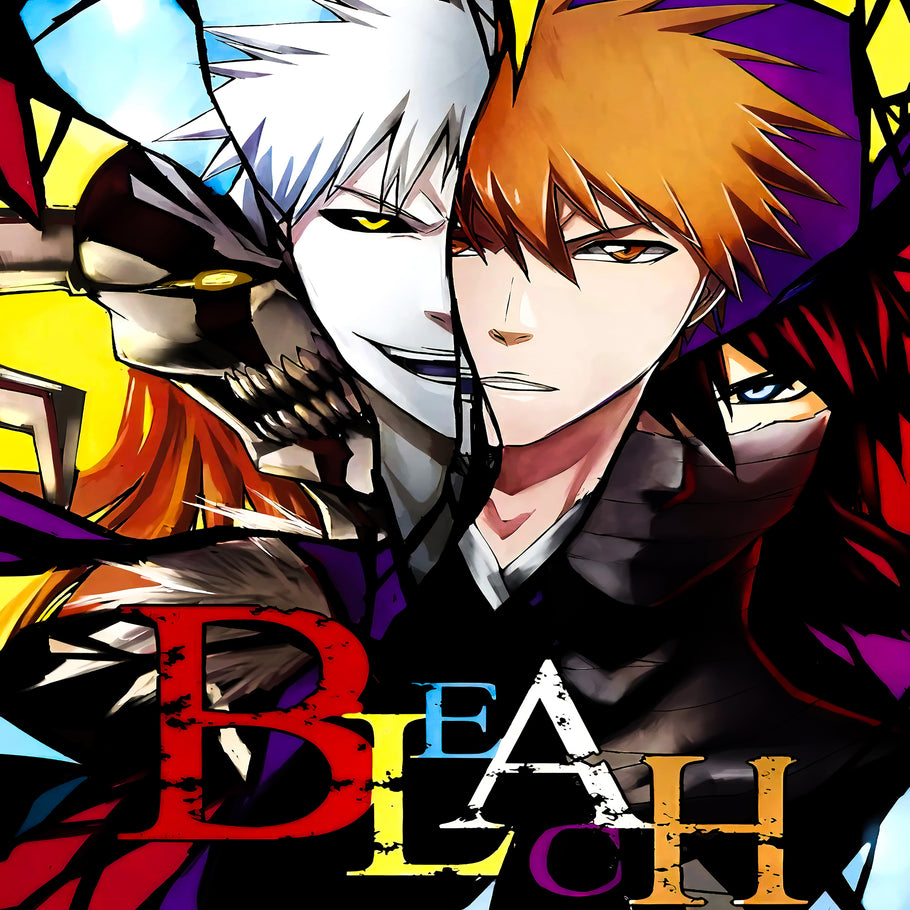 Leinwand Bilder Bleach Manga Pop Art Wandbilder -Hochwertiger Kunstdruck B8389