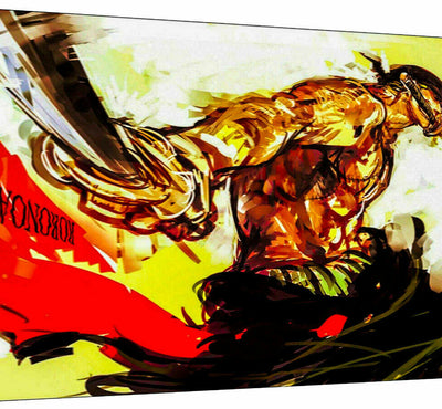 Leinwand One Piece Zoro Anime Zorro  Bilder Wandbilder - Hochwertiger Kunstdruck A3525