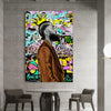 Leinwand Bilder Nipsey Hussle Rapper Pop Art Wandbilder -Hochwertiger Kunstdruck B8466