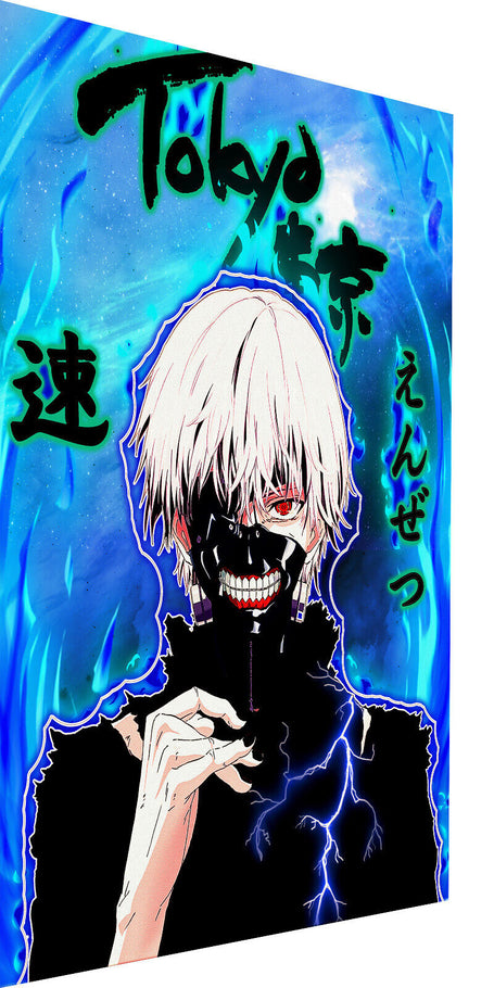 Leinwand Bilder Tokyo Ghoul Ken Anime Wandbilder -Hochwertiger Kunstdruck B8405