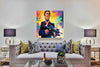 Leinwand Bilder Tony Montana Pop Art Wandbilder -Hochwertiger Kunstdruck B8465