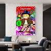 Leinwand Bilder Monopoly Marken Pop Art Wandbilder -Hochwertiger Kunstdruck B8490