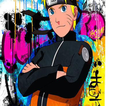 Leinwand Bilder Naruto Anime Wandbilder -Hochwertiger Kunstdruck B8407