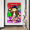 Leinwand Bilder Monopoly Marken Pop Art Wandbilder -Hochwertiger Kunstdruck B8490