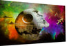 Leinwand Bilder StarWars Todesstern Pop Art Wandbilder -Hochwertiger Kunstdruck B8373