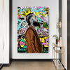 Leinwand Bilder Nipsey Hussle Rapper Pop Art Wandbilder -Hochwertiger Kunstdruck B8466