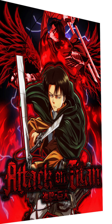 Leinwand Bilder Attack on Titan Anime Wandbilder -Hochwertiger Kunstdruck B8406