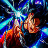 Leinwand Dragon Ball Son Goku Anime Bilder Wandbilder - Hochwertiger Kunstdruck A3548