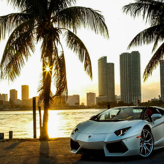 Sportwagen Autos Lamborghini Leinwandbilder Wandbilder - Hochwertiger Kunstdruck A3711