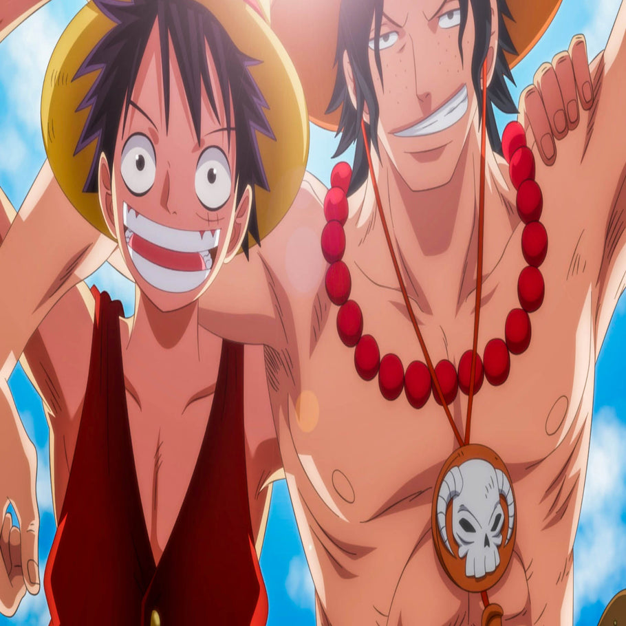 Leinwand Anime One Piece Ace Bilder Wandbilder - Hochwertiger Kunstdruck A3723