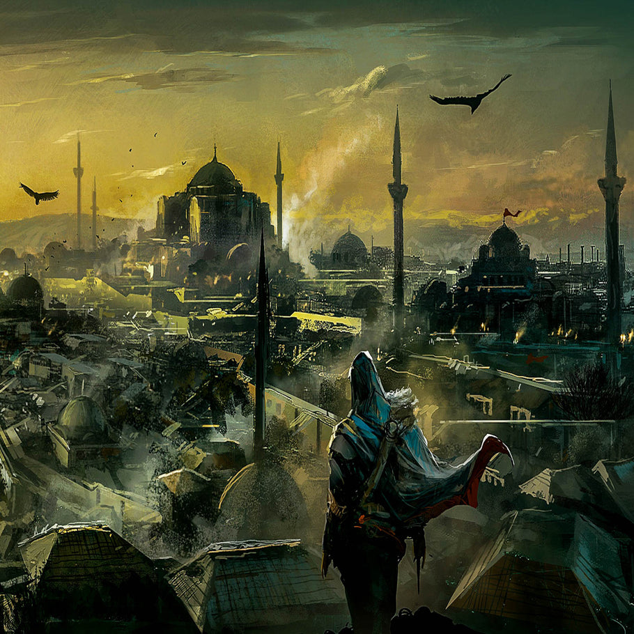 Leinwand Bilder Assassin’s Creed Game Wandbilder - Hochwertiger Kunstdruck P5125