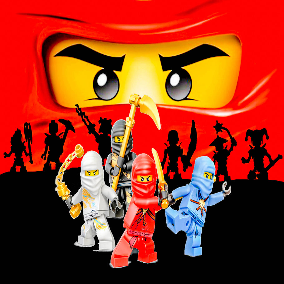 Leinwand Lego Ninjago Masters of Spinjitzu Wandbilder-Hochwertiger Kunstdruck P5190