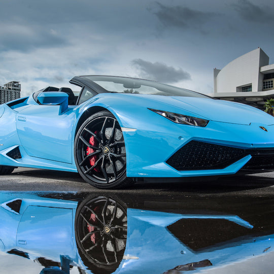 Lamborghini Huracan Autos Leinwand Bilder Wandbilder - Hochwertiger Kunstdruck P5372