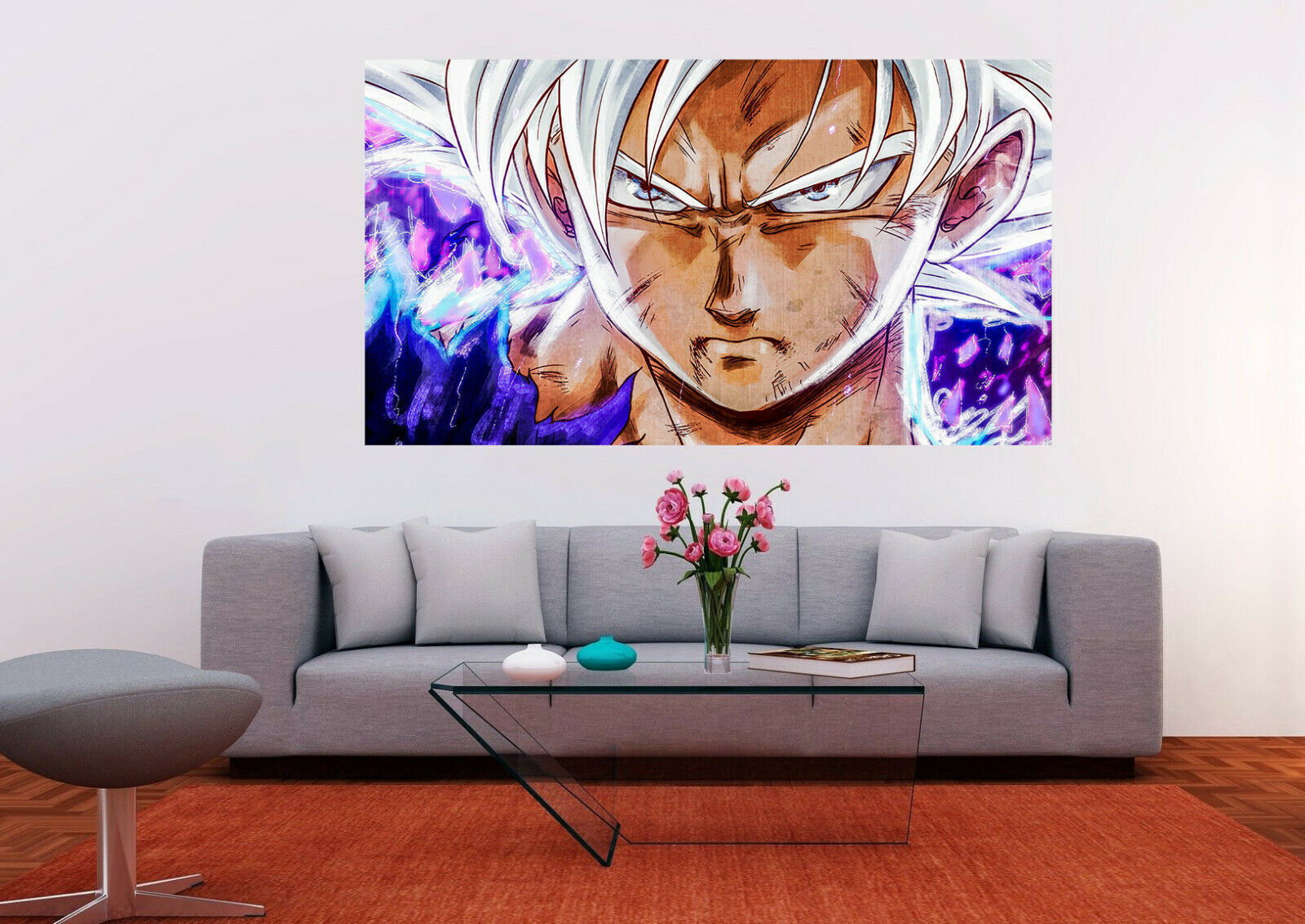 Leinwand Anime DBZ Son Goku Bilder Wandbilder - Hochwertiger Kunstdruck A3754