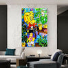 Pop Art Richi Rich Leinwand Bilder Wandbilder - Hochwertiger Kunstdruck B8006