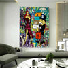 Pop Art Monopoly Luxus Leinwand Bilder Wandbilder - Hochwertiger Kunstdruck B8028