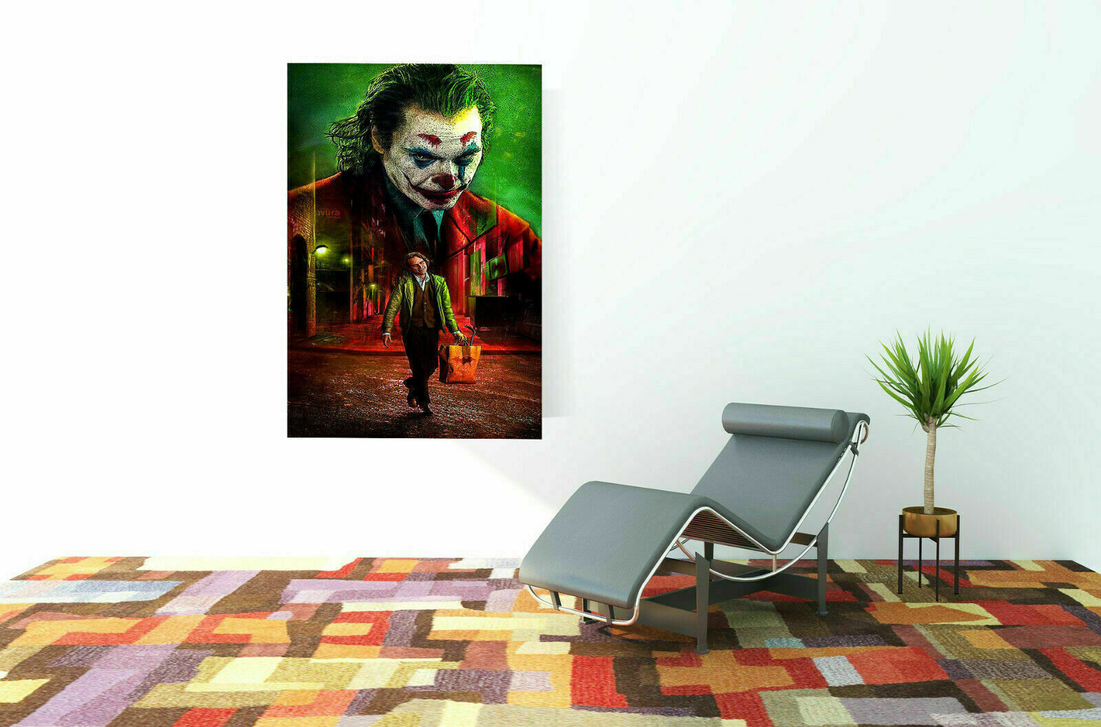 Leinwand Bilder Abstrakt Joker Kunst Wandbilder - Hochwertiger Kunstdr –  Magic Canvas Art