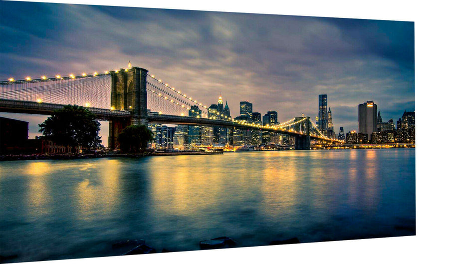 Leinwand Bilder Skyline Usa Reisen Wandbilder - Hochwertiger Kunstdruck A3870