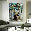 Pop Art Micky Maus Leinwand Bilder Wandbilder - Hochwertiger Kunstdruck B8002