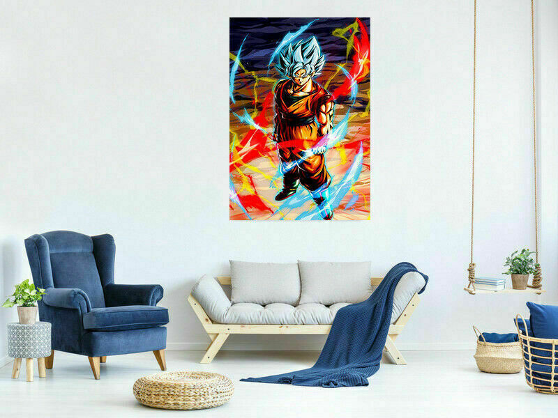 Dragon Ball Son-Goku Dragon Ball Leinwand Wandbilder-Hochwertiger Kunstdruck P5346