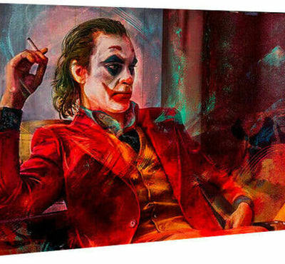 Leinwand Joker Abstrakt Bilder Wandbilder - Hochwertiger Kunstdruck A3577