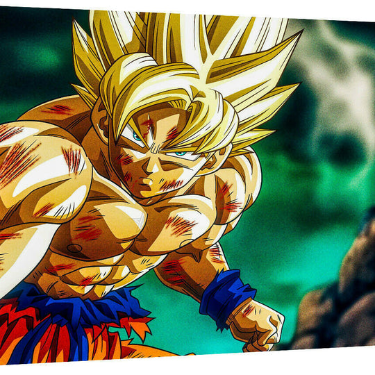 Leinwand Dragon Ball Son Goku Anime Bilder Wandbilder - Hochwertiger Kunstdruck A3563