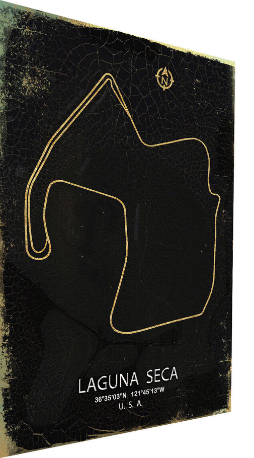 Leinwand Bilder Formel1 Laguna Seca Rennstrecke F1 - Hochwertiger Kunstdruck B8238