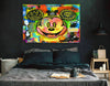 Pop Art Micky Maus Funny Leinwand Bilder Wandbilder - Hochwertiger Kunstdruck B8168