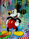 Pop Art Kunst Micky Maus Leinwand Bilder Wandbilder - Hochwertiger Kunstdruck B8311