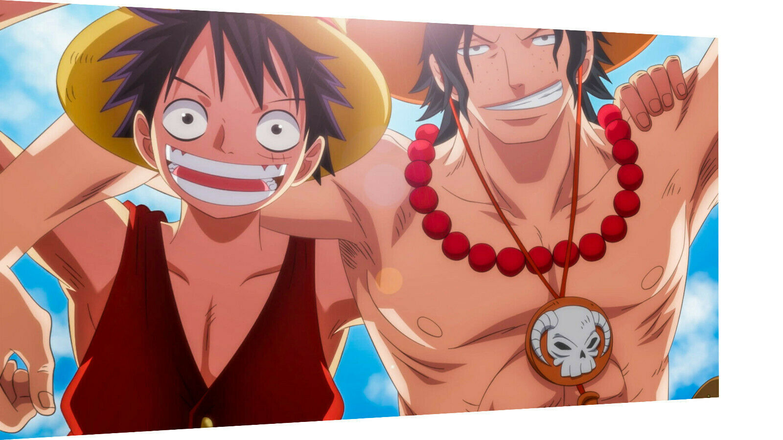 Leinwand Anime One Piece Ace Bilder Wandbilder - Hochwertiger Kunstdruck A3723