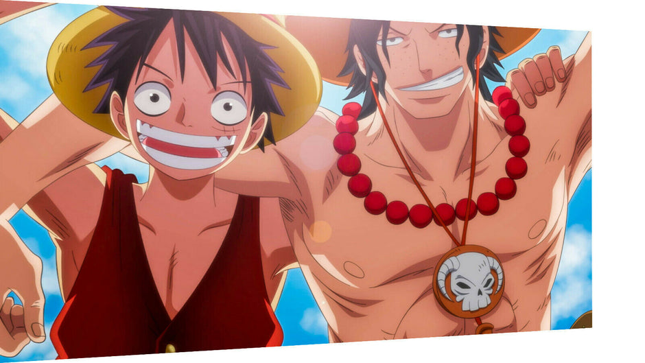 Leinwand Anime One Piece Ace Bilder Wandbilder - Hochwertiger Kunstdruck A3723