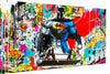 Pop Art Batman Hero Held Leinwand Bilder Wandbilder - Hochwertiger Kunstdruck B8172