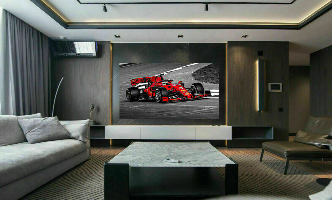 Leinwand Bilder Formel 1 Autos Motorsport F1 Ferrari - Hochwertiger Kunstdruck A3156