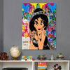 Leinwand Bilder Prinzessin Jasmin Pop Art Wandbilder - Hochwertiger Kunstdruck B8207