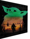 Star Wars Grogu Leinwand Bilder Wandbilder - Hochwertiger Kunstdruck P5368