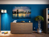 Leinwand Bilder Skyline Usa Reisen Wandbilder - Hochwertiger Kunstdruck A3870