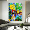 Pop Art Richi Rich Leinwand Bilder Wandbilder - Hochwertiger Kunstdruck B8006