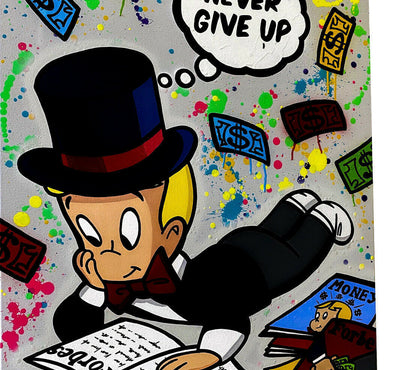 Pop Art Little Monopoly Leinwand Wandbilder - Hochwertiger Kunstdruck B8063