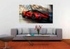 Leinwand Sportwagen Ferrari Autos Bilder Wandbilder -Hochwertiger Kunstdruck A3619