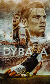 Leinwand Fußball Juve Dybala Bilder Wandbilder - Hochwertiger Kunstdruck A3817