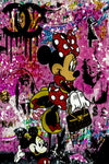 Pop Art Micky Maus Luxus Leinwand Bilder Wandbilder - Hochwertiger Kunstdruck B8019