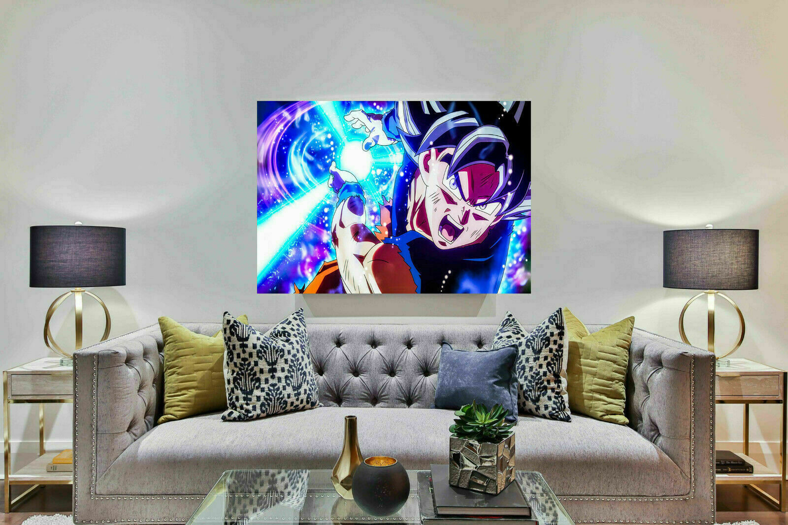 Leinwand Dragon Ball Z DBZ Son Goku Wandbilder - Hochwertiger Kunstdruck P5101