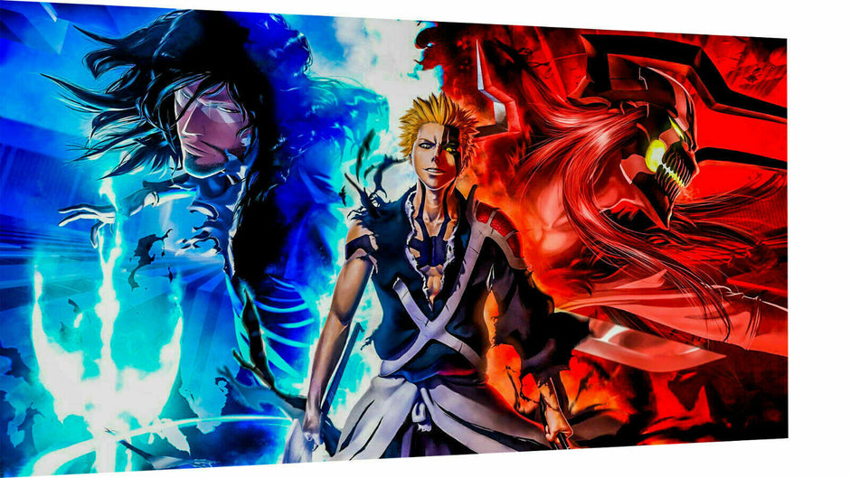 Leinwand Anime Bleach Bilder Wandbilder - Hochwertiger Kunstdruck A3633