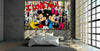 Micky Maus Pop Art  Kunst Leinwand Bilder Wandbilder - Hochwertiger Kunstdruck B8307