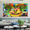 Pop Art Micky Maus Funny Leinwand Bilder Wandbilder - Hochwertiger Kunstdruck B8168