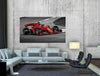 Leinwand Bilder Formel 1 Autos Motorsport F1 Ferrari - Hochwertiger Kunstdruck A3156