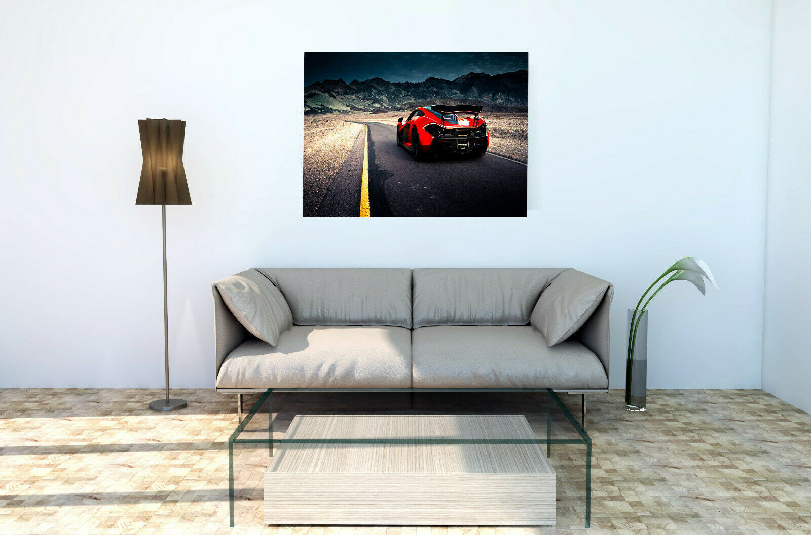 Leinwand Autos Mclaren Sportwagen  Bilder Wandbilder - Hochwertiger Kunstdruck P5047