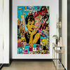 Pop Art Audrey Hepburn Leinwand Bilder Wandbilder - Hochwertiger Kunstdruck B8061