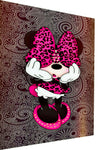 Leinwand Pop Art Minnie Maus Bilder Wandbilder - Hochwertiger Kunstdruck B8178